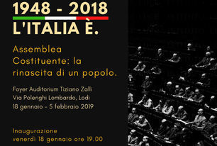 1948 – 2018 L’ITALIA E’. Mostra dedicata all’Assemblea Costituente