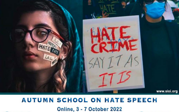 Autumn School on Hate Speech