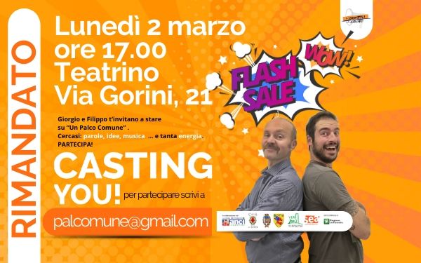 CASTING YOU – AVVISO