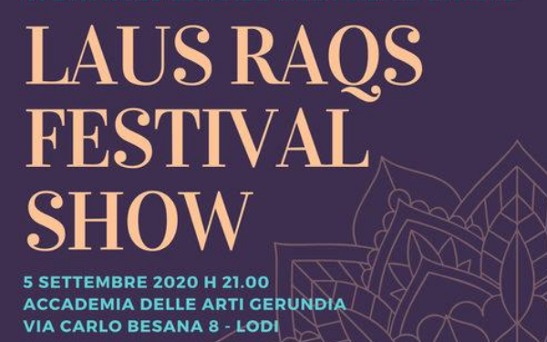 Laus Raqs Festival 2020 –  5 settembre